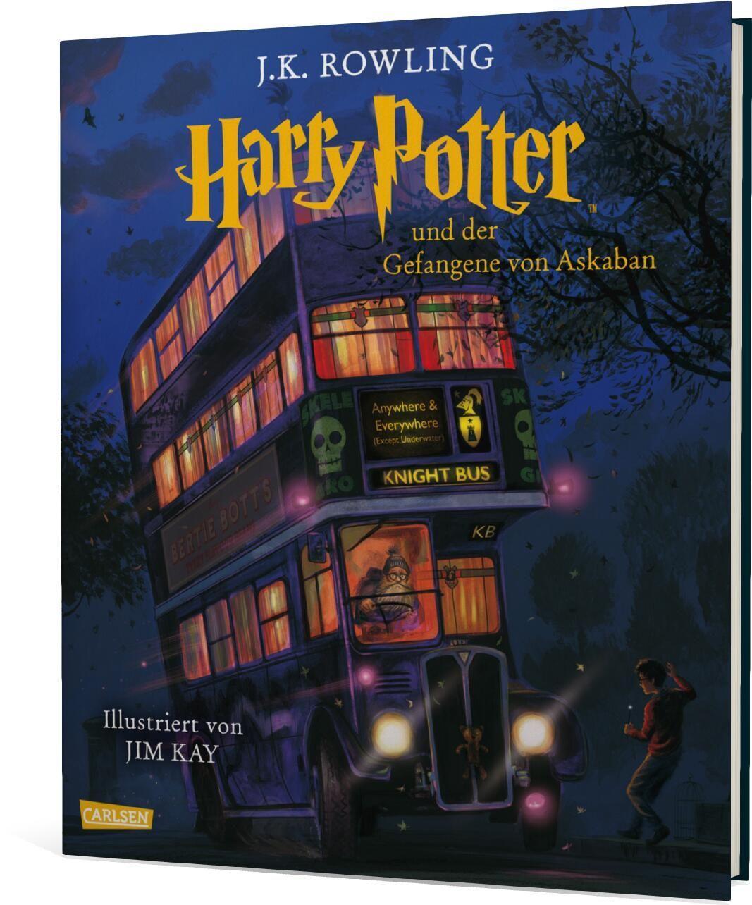 Harry Potter und der Gefangene von Askaban (farbig illustrierte Schmuckausgabe) (Harry Potter 3)
