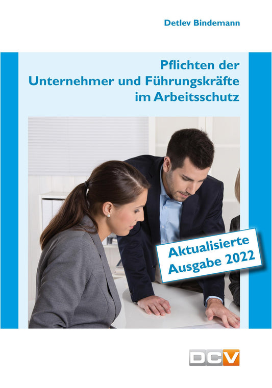 Buchcover: Pflichten der Unternehmer und Führungskräfte im Arbeitsschutz