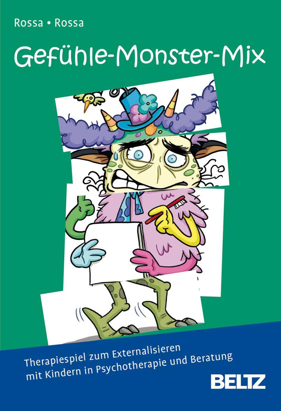 Buchcover: Gefühle-Monster-Mix zum Externalisieren mit Kindern