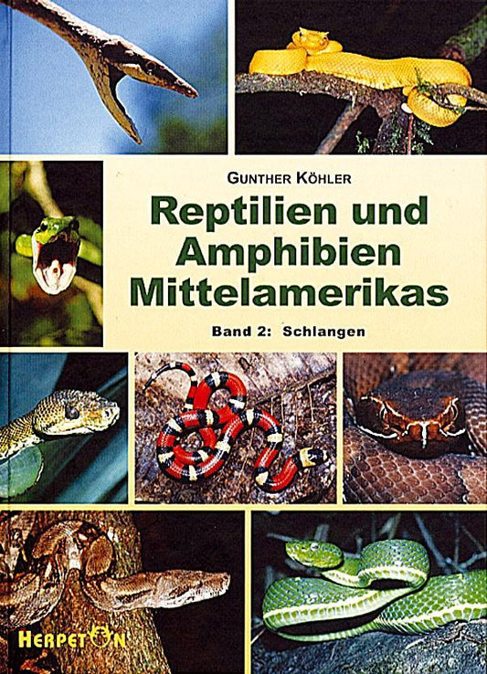 Buchcover: Reptilien und Amphibien Mittelamerikas. (Bd. 2)