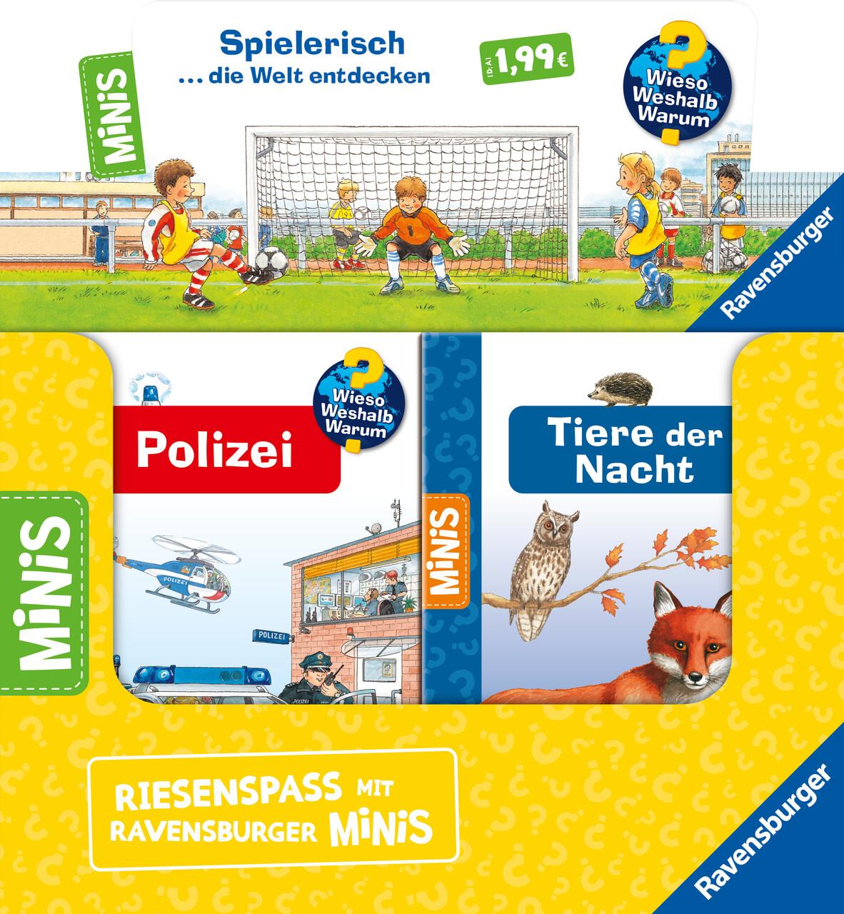 Verkaufs-Kassette \"Ravensburger Minis 19 - Wieso? Weshalb? Warum?\"
