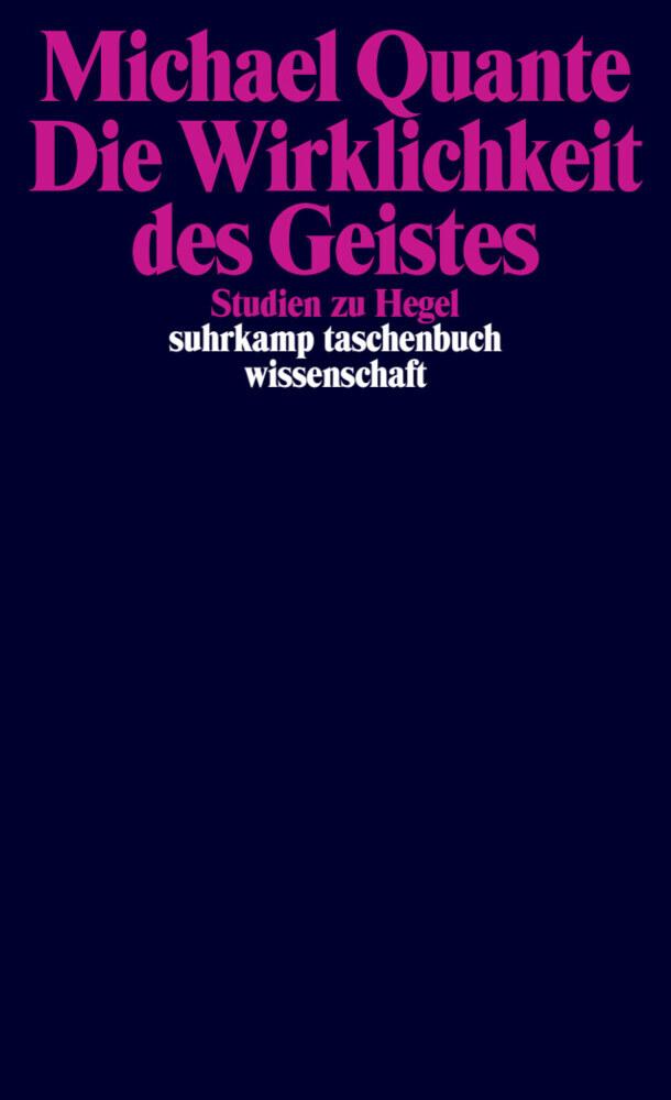 Buchcover: Die Wirklichkeit des Geistes