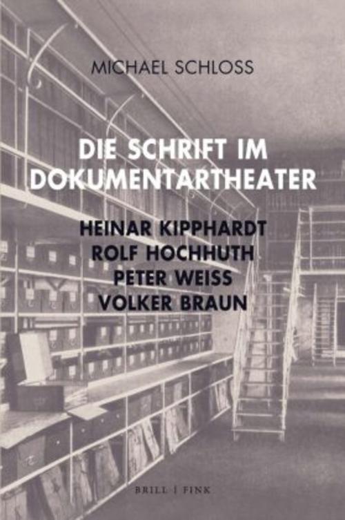 Buchcover: Die Schrift im Dokumentartheater