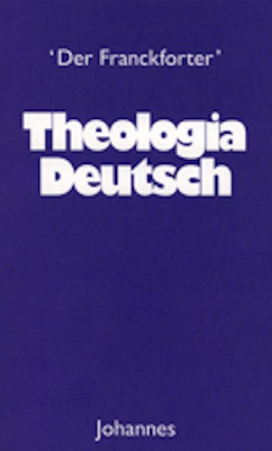 Buchcover: Theologia Deutsch