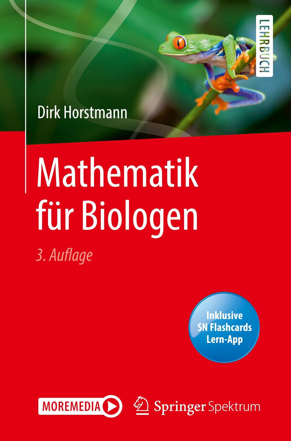 Buchcover: Mathematik für Biologen