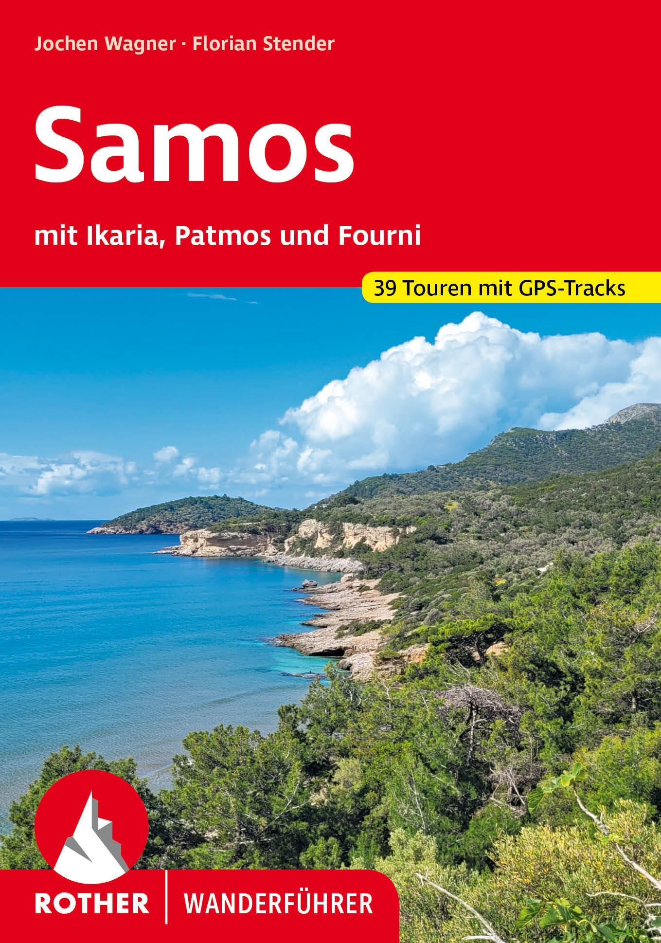 ROTHER Wanderführer Samos - mit Ikaria, Patmos und Fourni