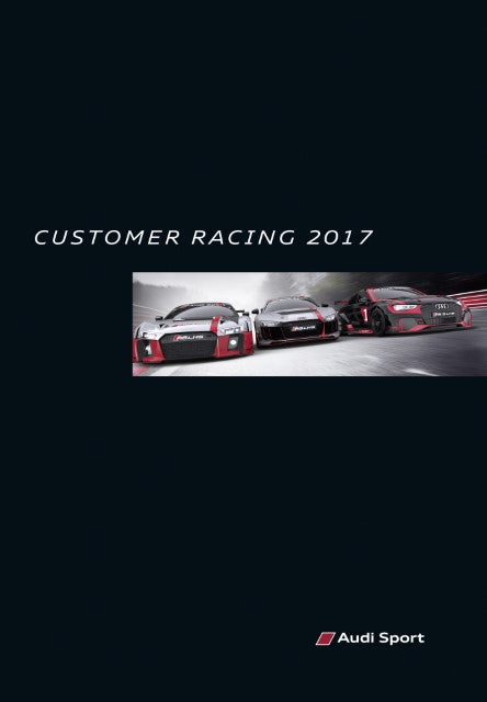 Buchcover: Audi Sport customer racing 2017