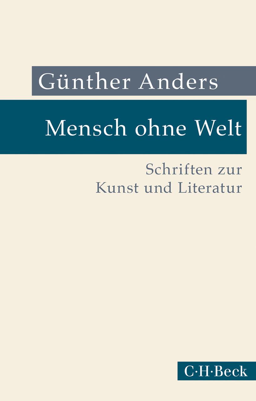 Buchcover: Mensch ohne Welt