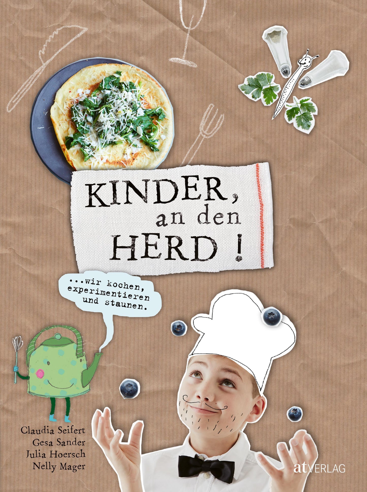 Buchcover: Kinder, an den Herd!