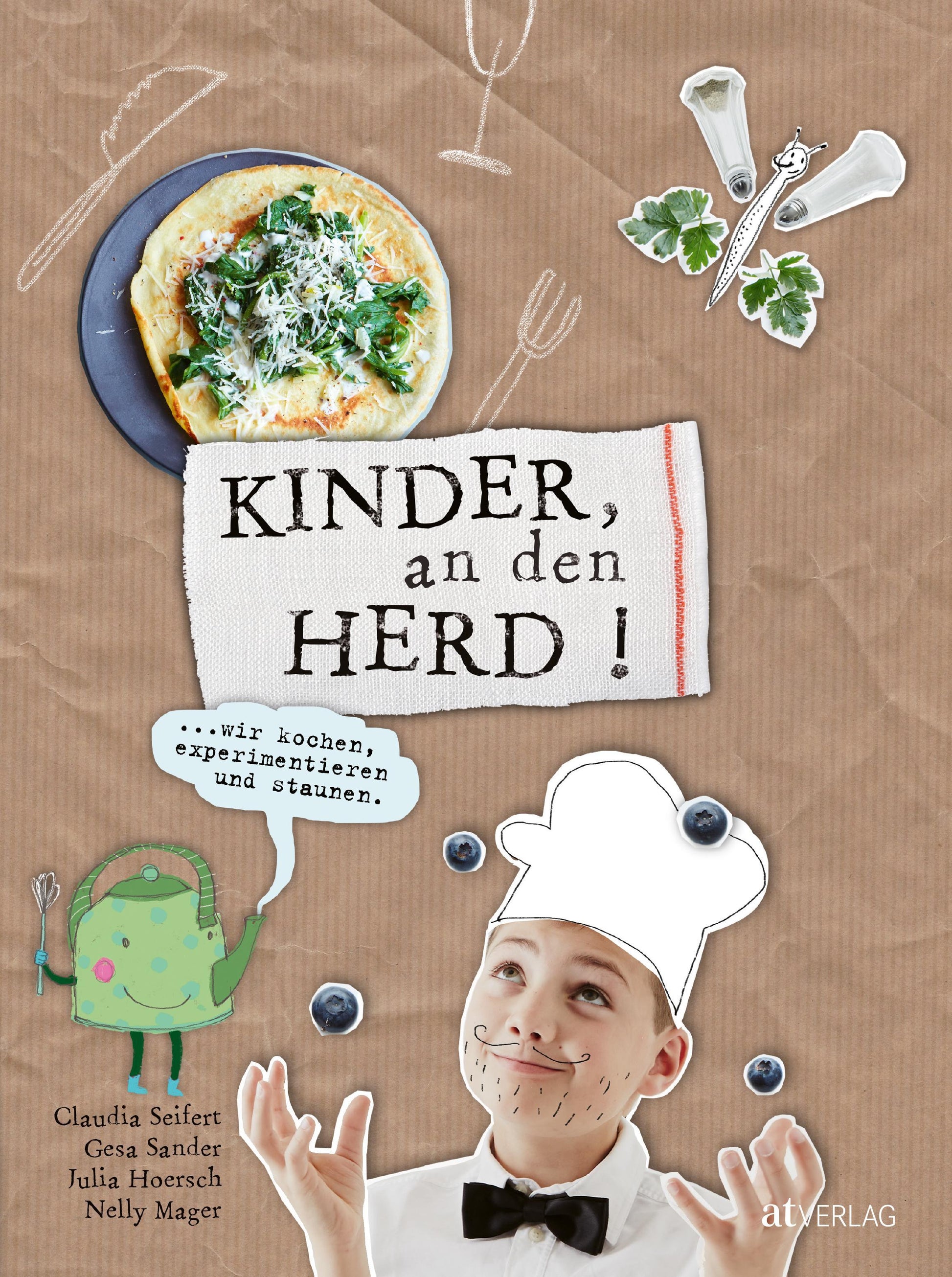 Buchcover: Kinder, an den Herd!