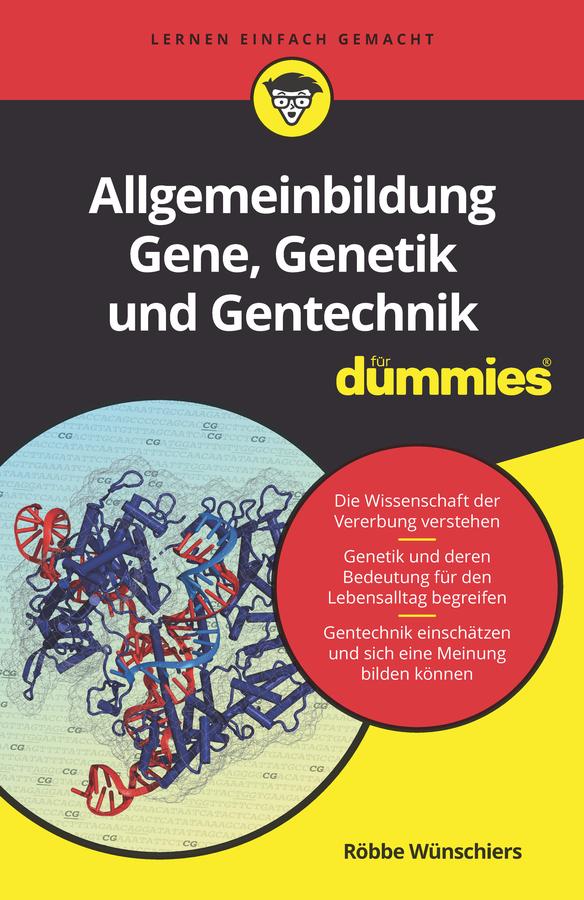 Buchcover: Allgemeinbildung Gene, Genetik und Gentechnik für Dummies