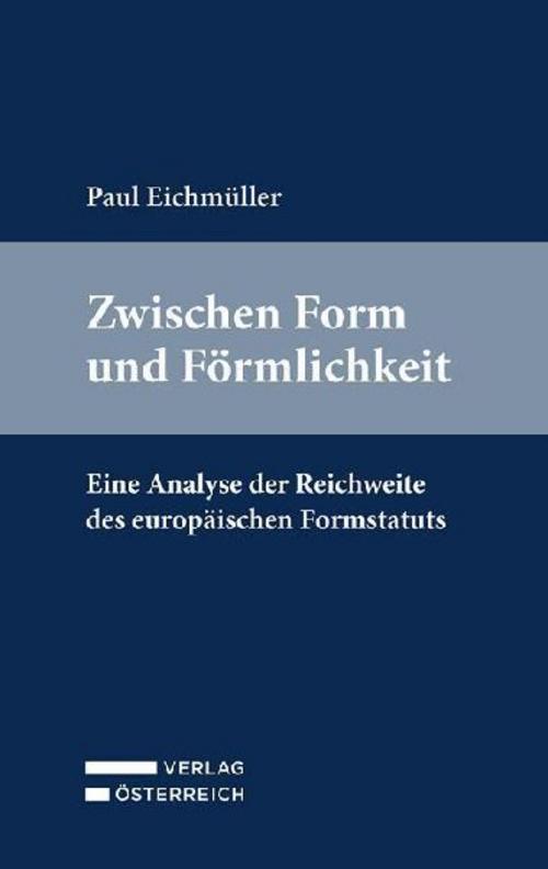 Zwischen Form und Förmlichkeit