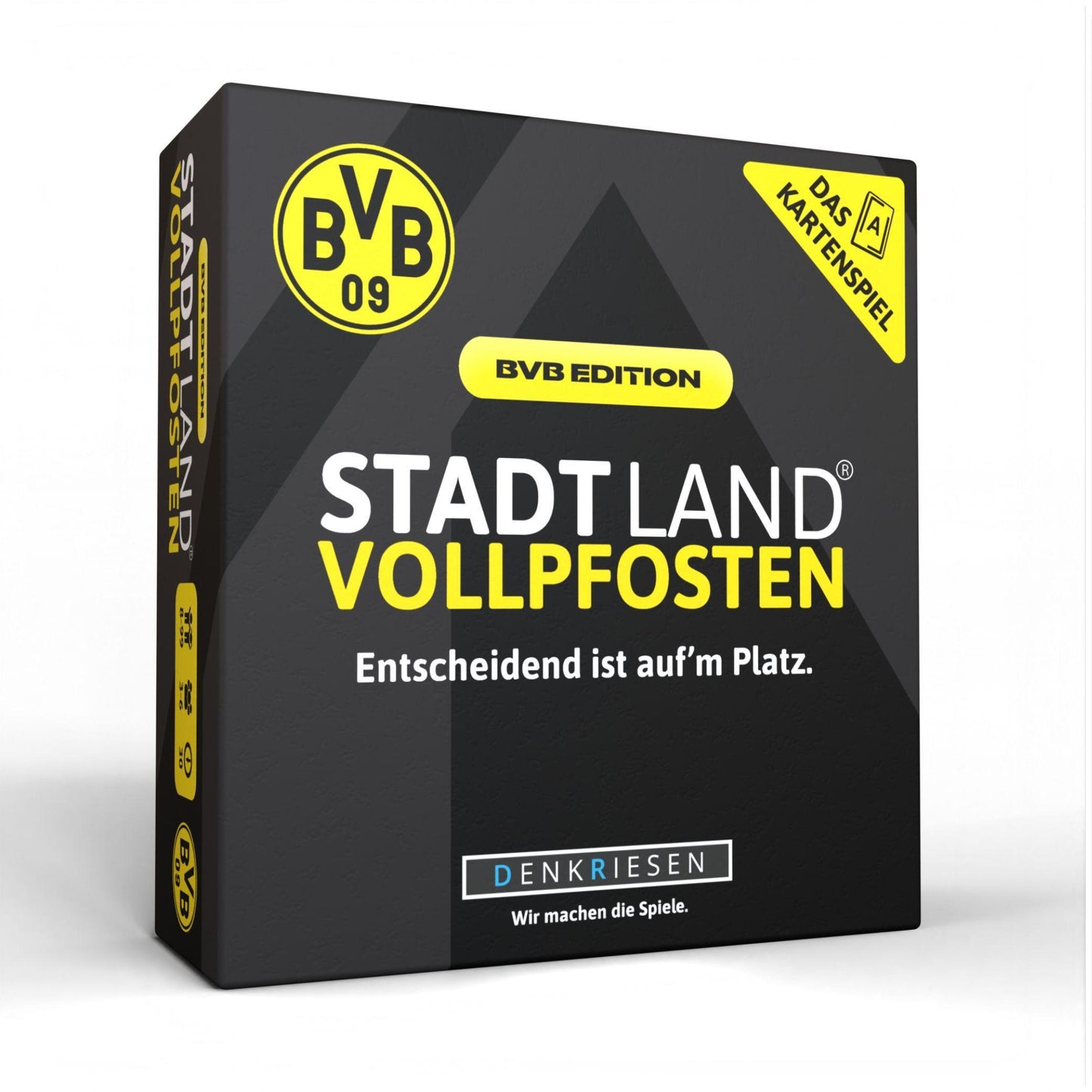 DENKRIESEN - STADT LAND VOLLPFOSTEN® - Das Kartenspiel - BVB EDITION - \"Entscheidend ist auf'm Platz.\"