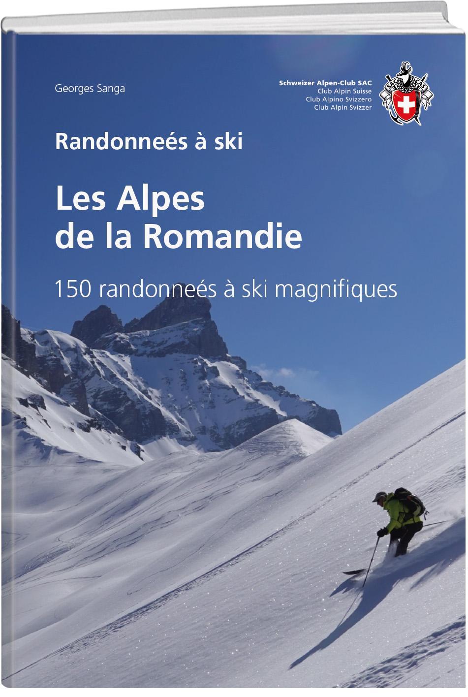 Buchcover: Randonnée à ski Alpes romandes