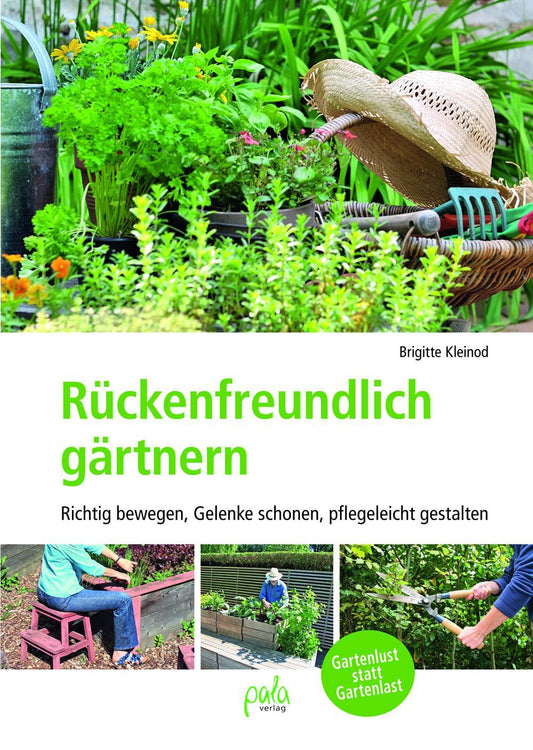 Buchcover: Rückenfreundlich gärtnern