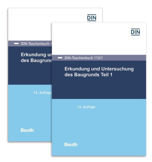 Buchcover: Paket DIN-Taschenbuch 113/1 und 113/2