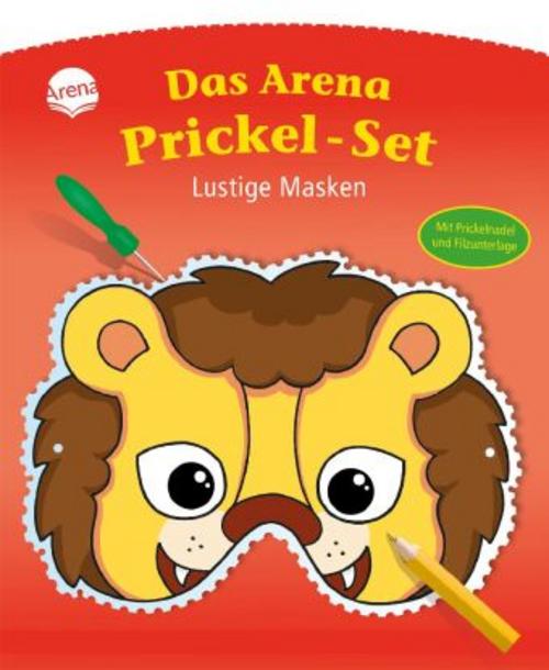 Lustige Masken. Das Arena Prickel-Set