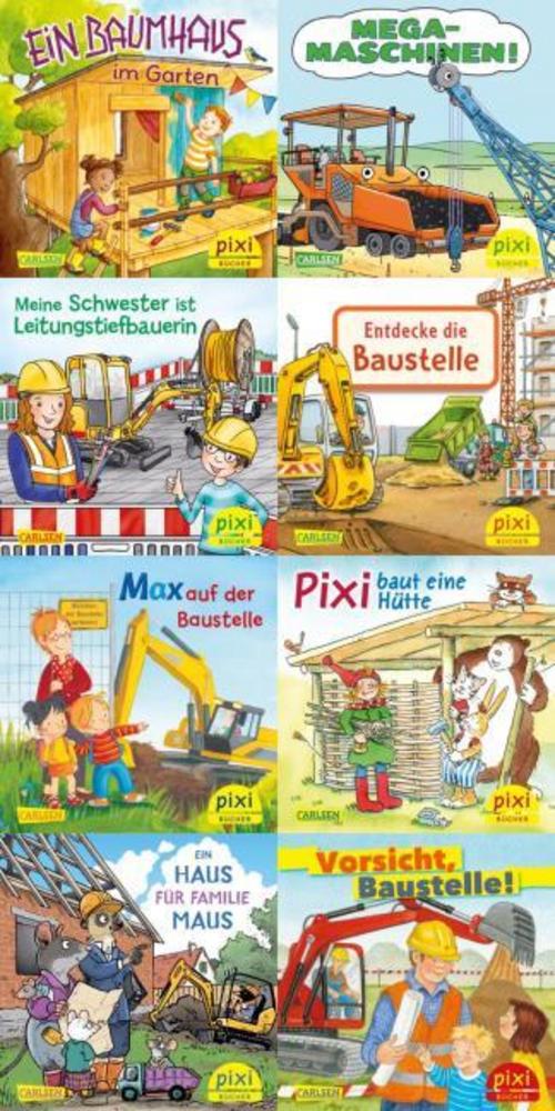 Pixi-Box 311: Pixi auf der Baustelle (8x8 Exemplare)