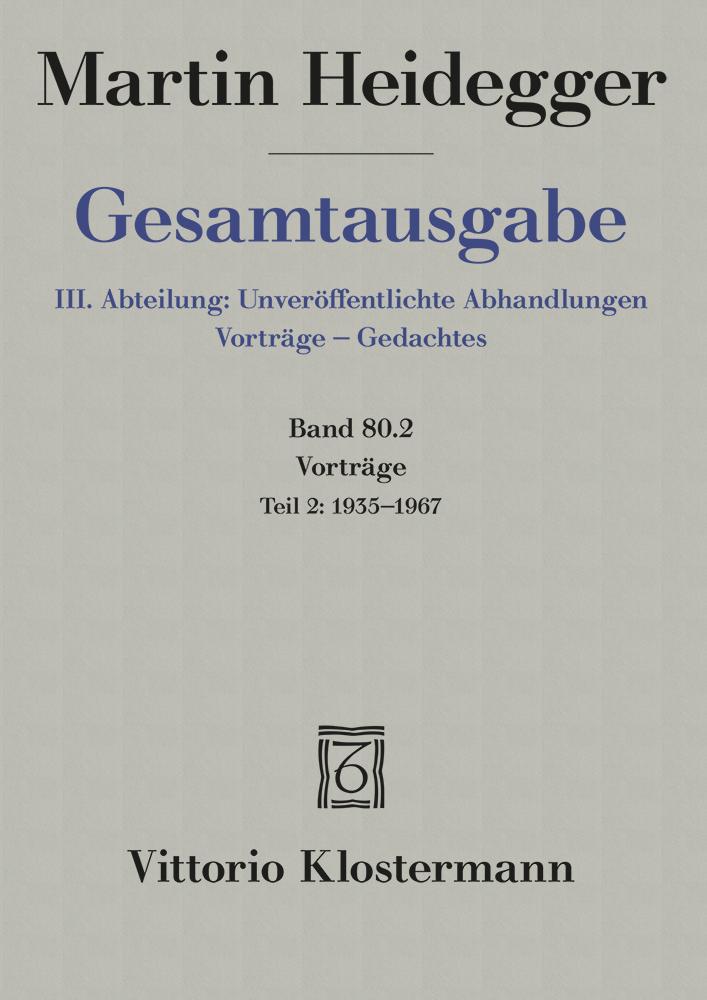Buchcover: Vorträge
