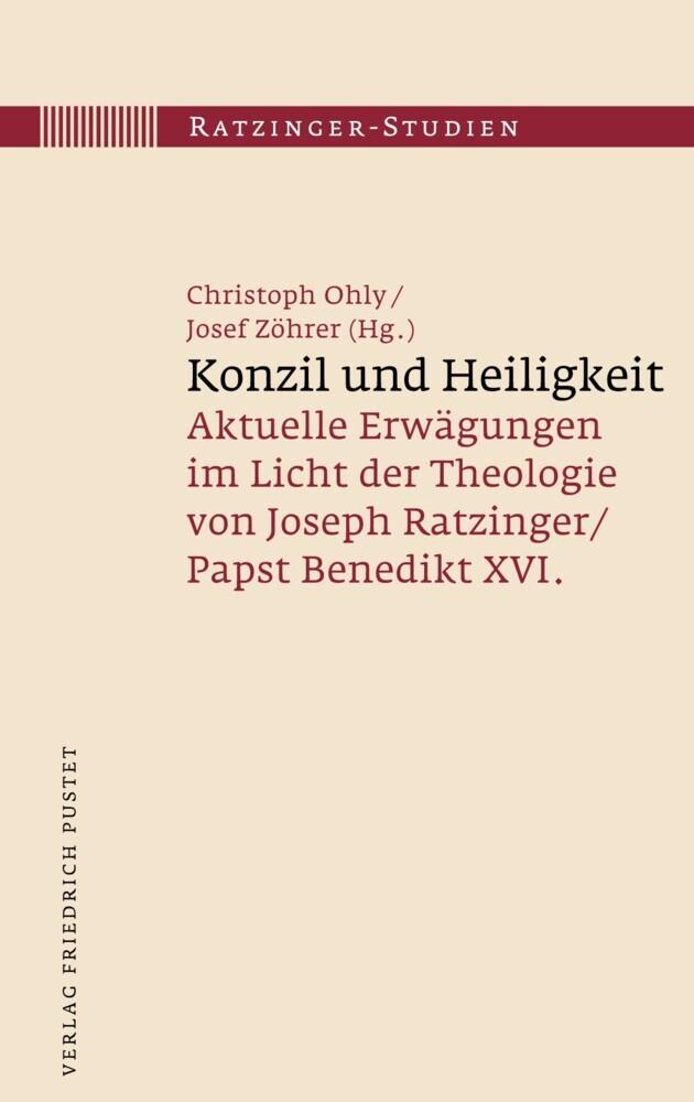 Buchcover: Konzil und Heiligkeit