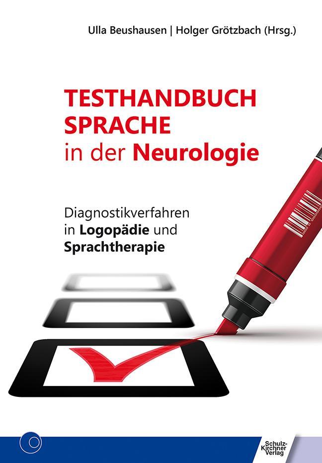 Buchcover: Testhandbuch Sprache in der Neurologie