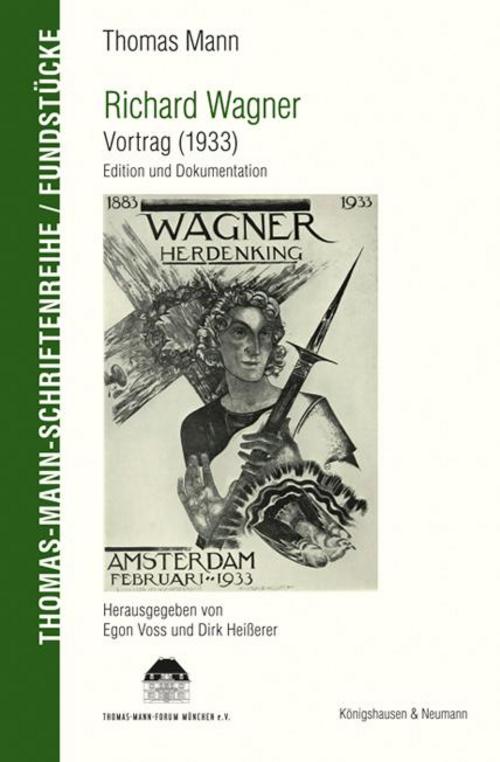 Buchcover: Richard Wagner. Vortrag (1933)