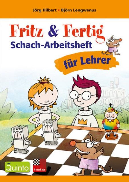 Buchcover: Fritz&Fertig Schach-Arbeitsheft für Lehrer