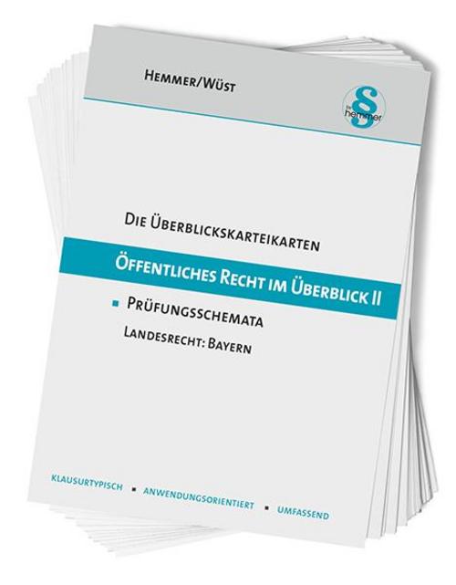 Die Überblickskarteikarten Öffentliches Recht im Überblick II