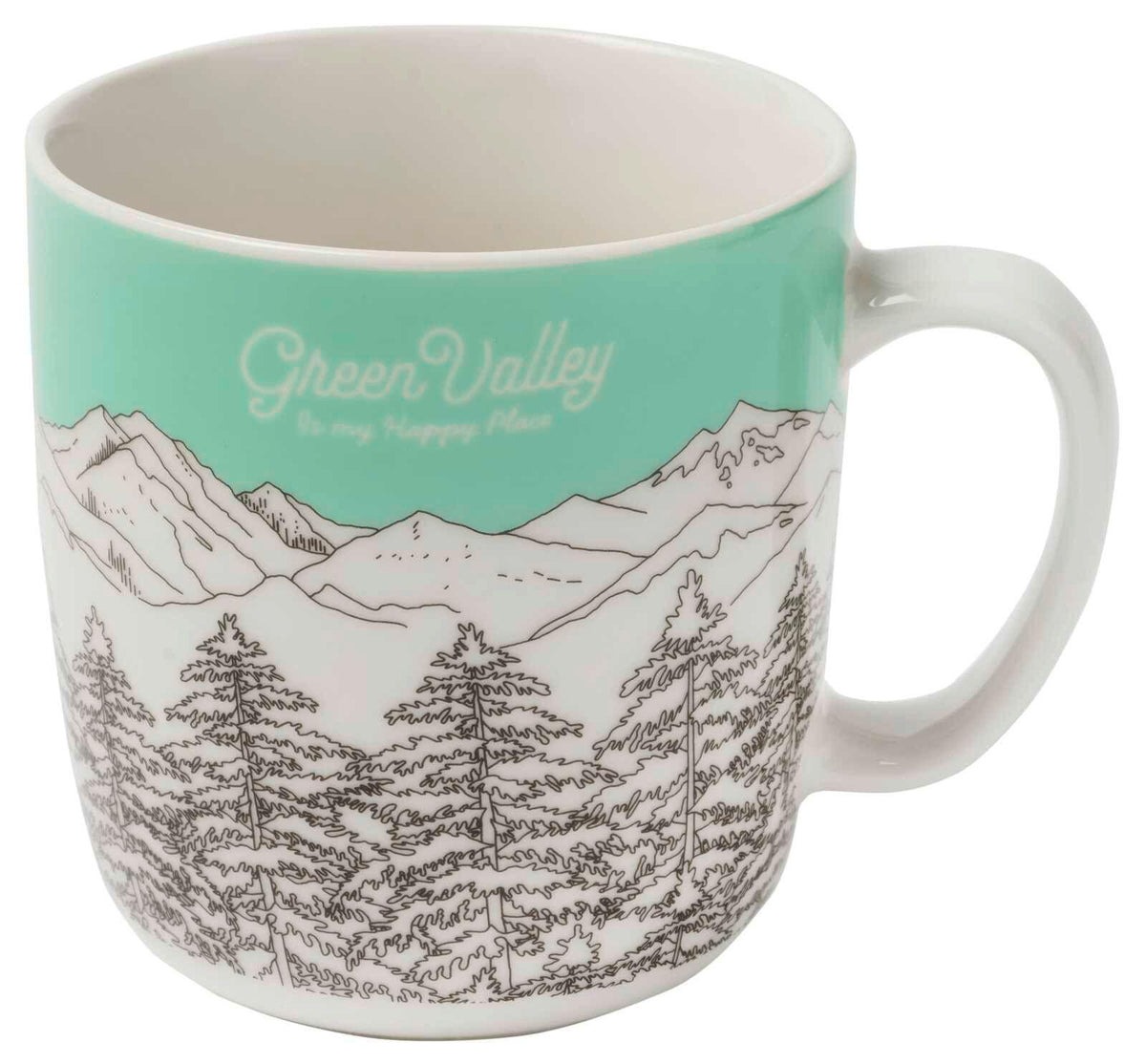 Buchcover: Green Valley Mug »Whispering Pines«