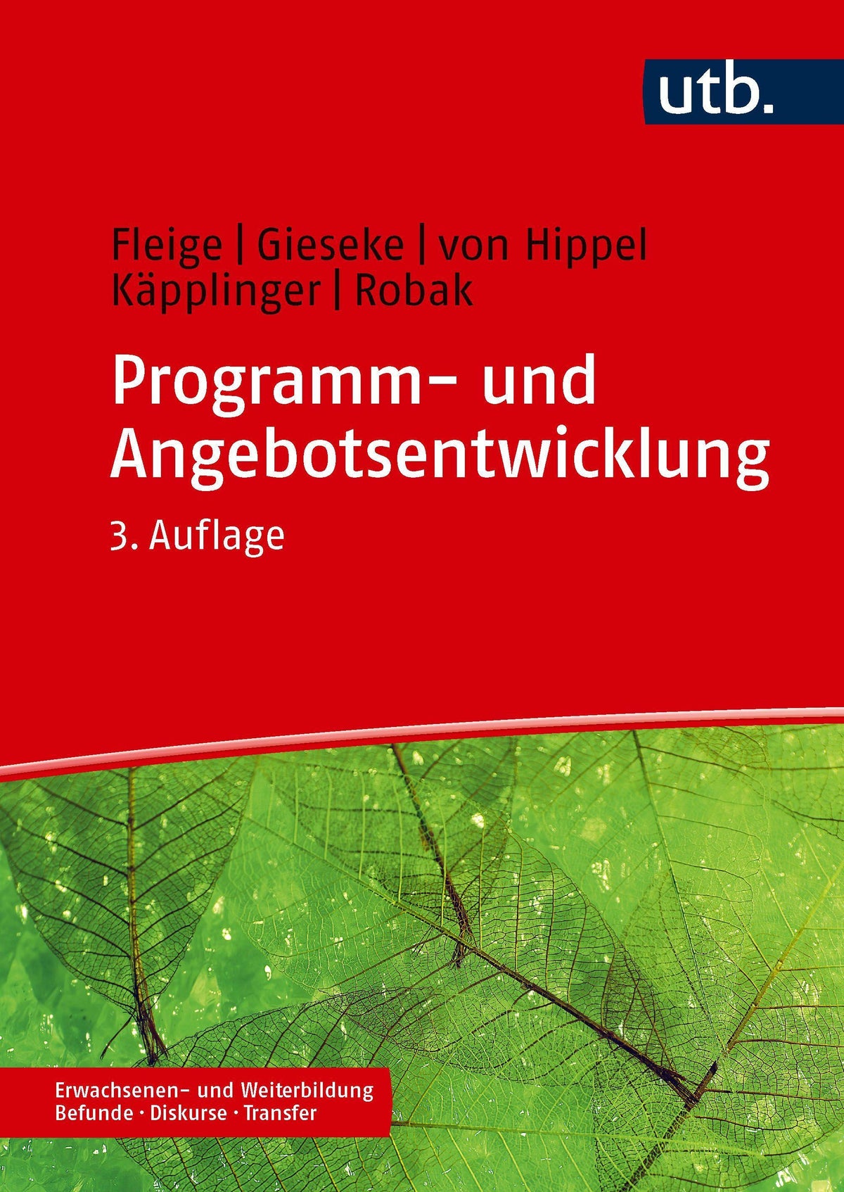 Buchcover: Programm- und Angebotsentwicklung