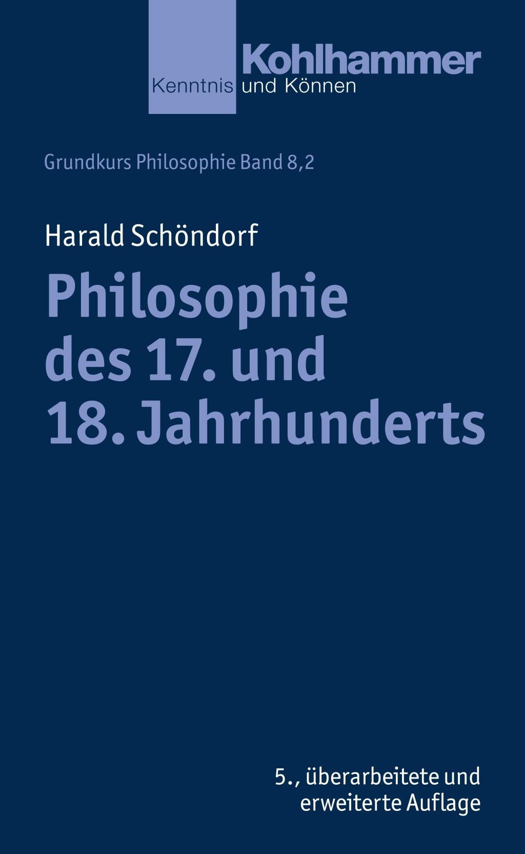 Philosophie des 17. und 18. Jahrhunderts