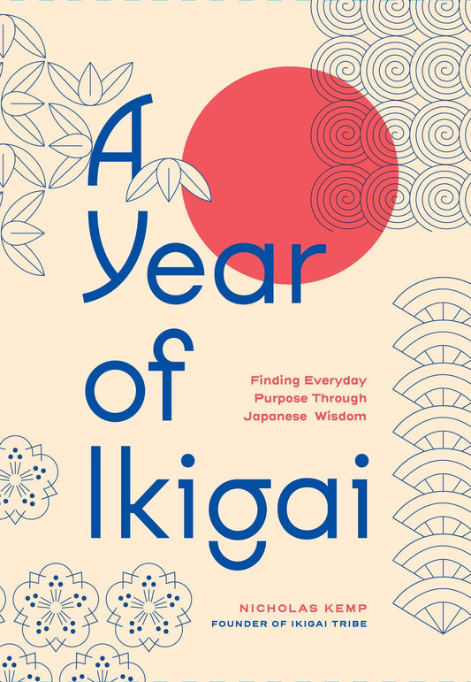 Buchcover: A Year of Ikigai