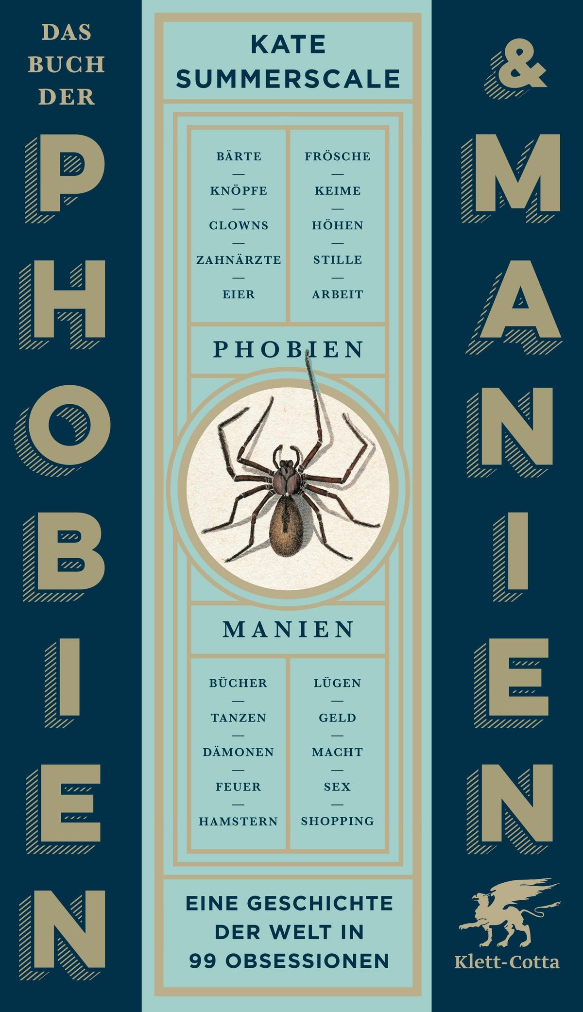 Buchcover: Das Buch der Phobien und Manien