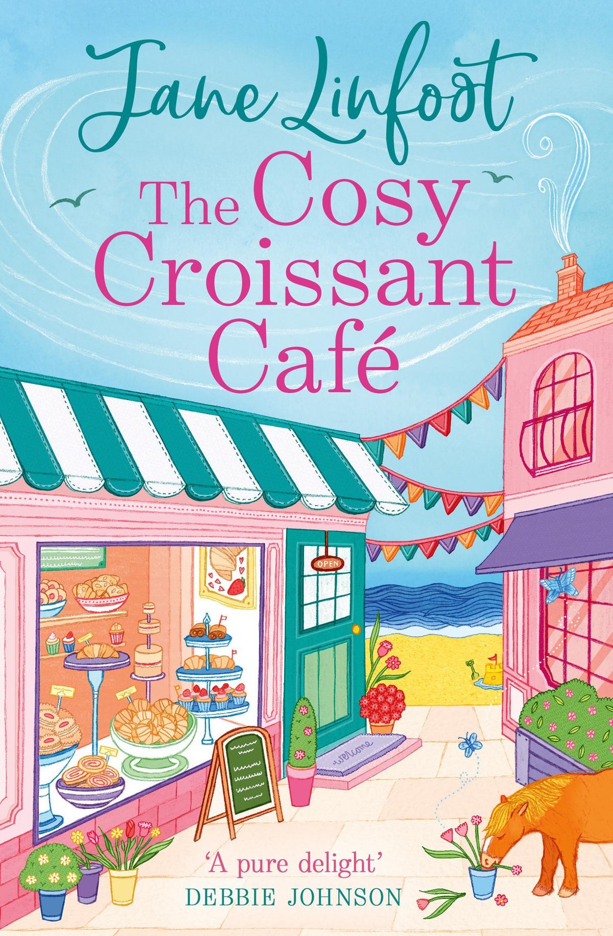 Buchcover: The Cosy Croissant Café