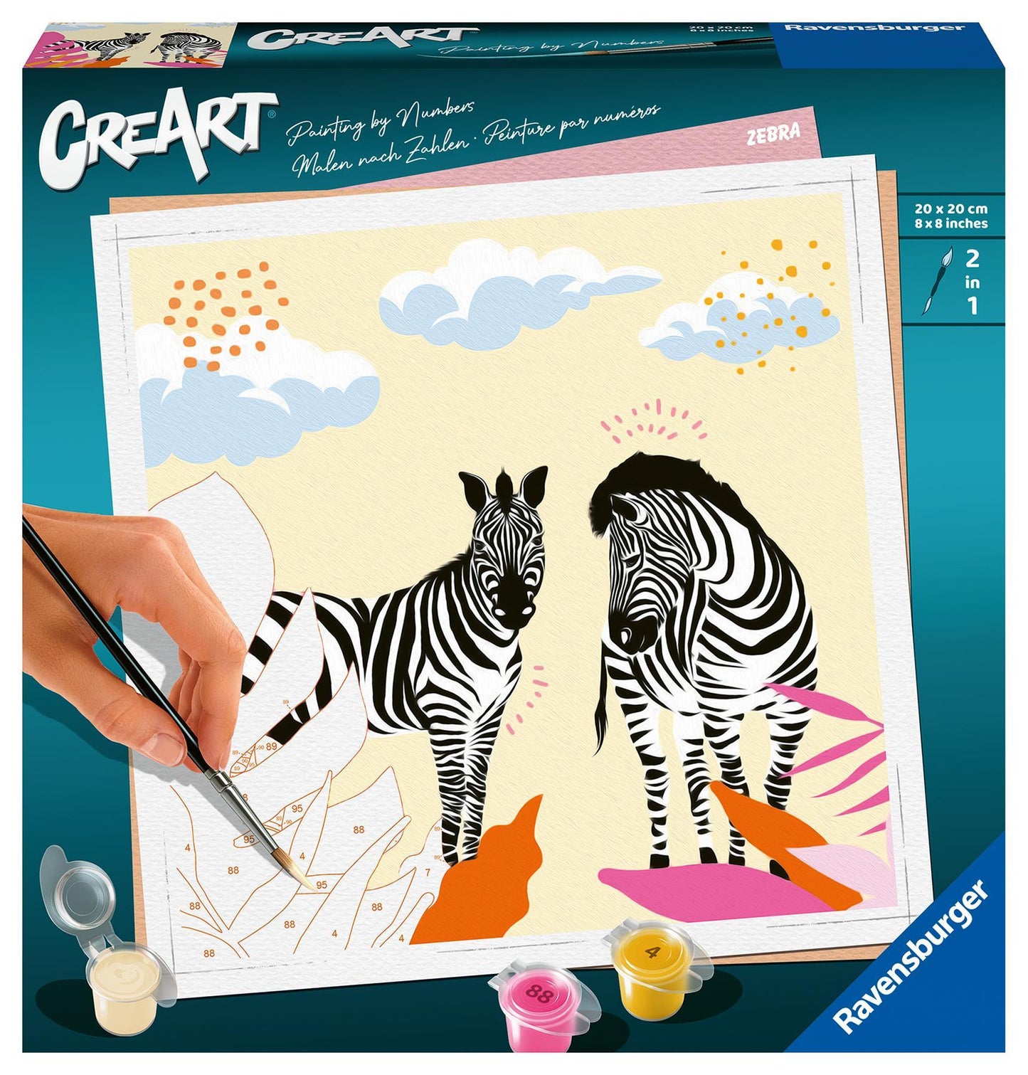 CreArt Adults Trend - Zebra