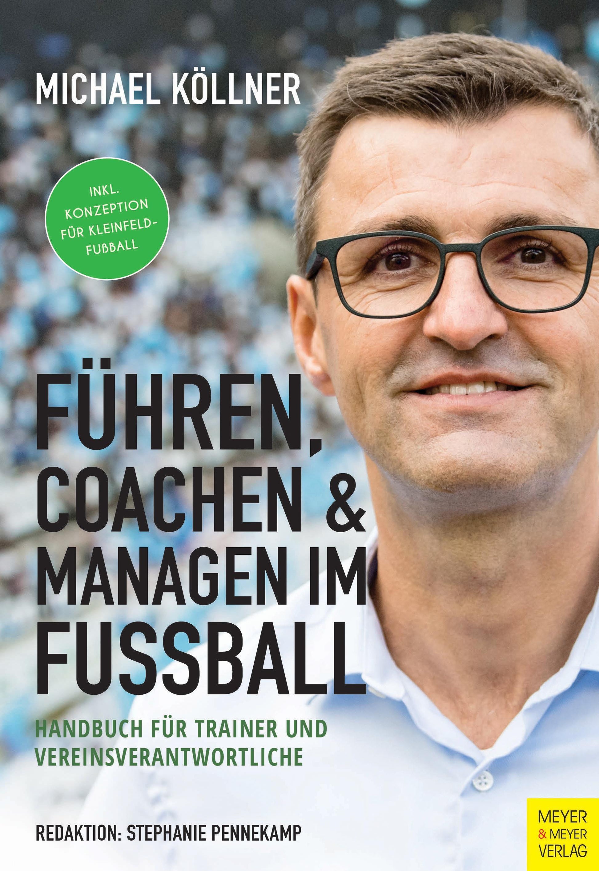 Buchcover: Führen, coachen & managen im Fußball