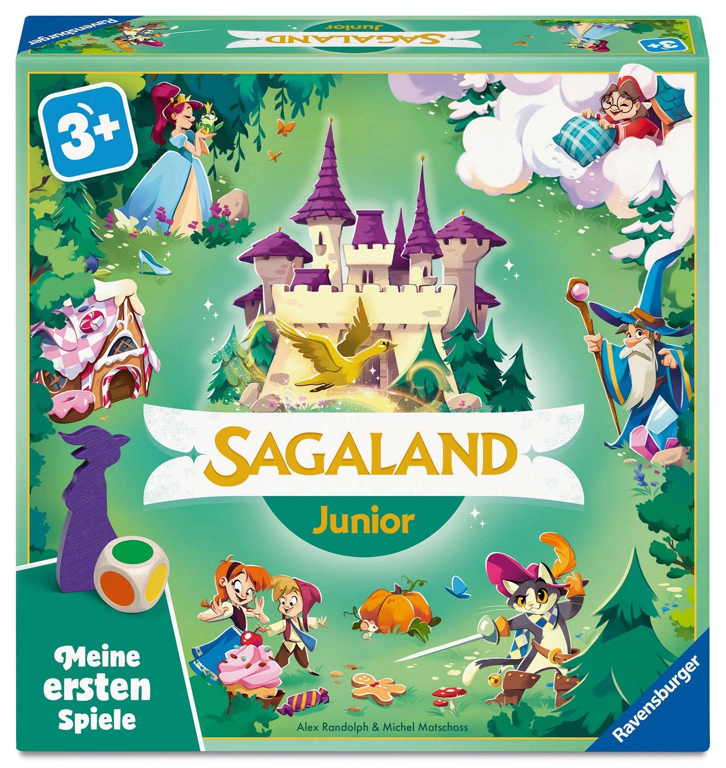 Randolph, Alex/Sagaland Junior - Kinderspiel ab 3 Jahre