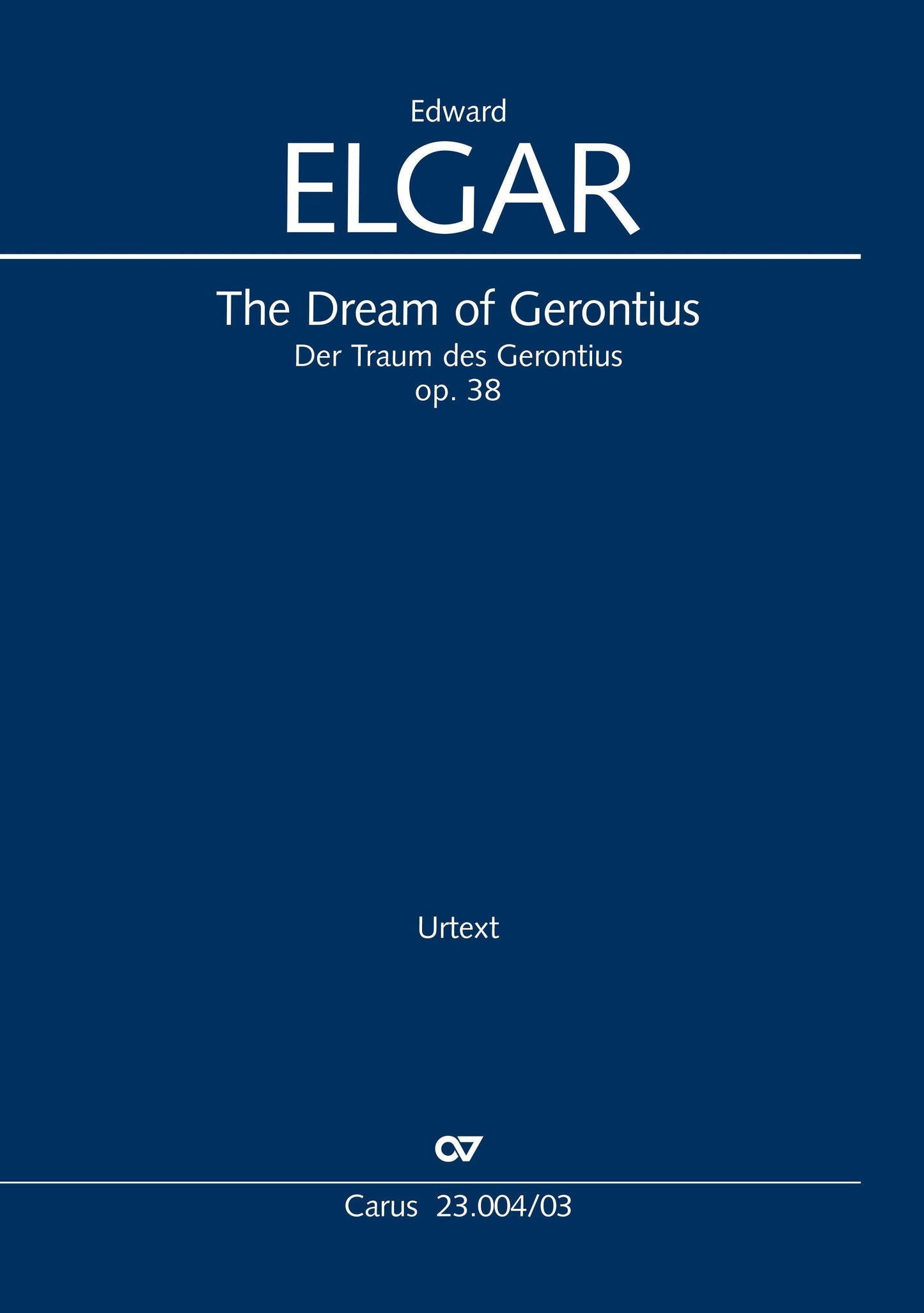 The Dream of Gerontius (Klavierauszug)