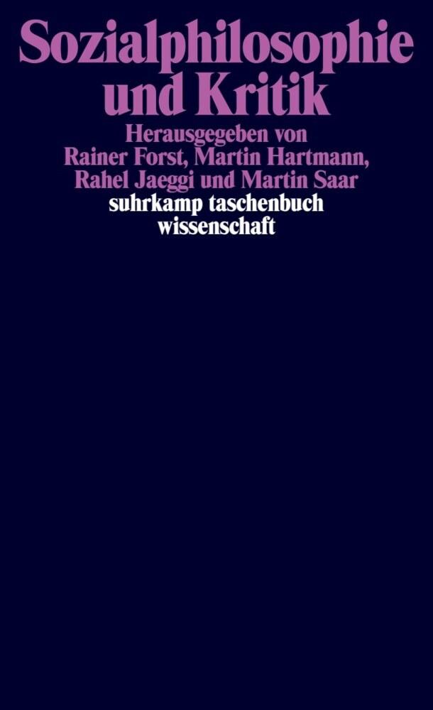 Buchcover: Sozialphilosophie und Kritik