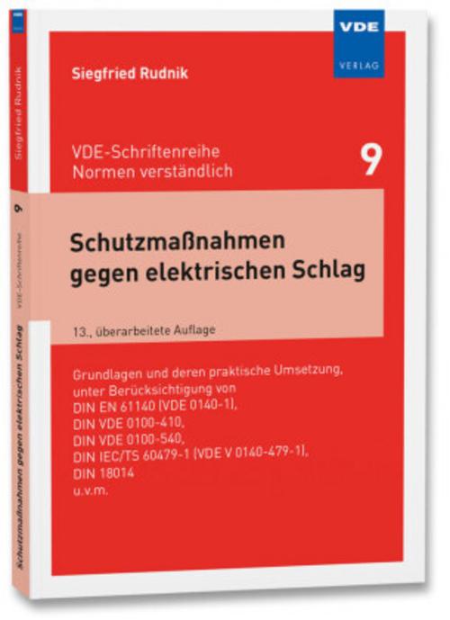 Buchcover: Schutzmaßnahmen gegen elektrischen Schlag