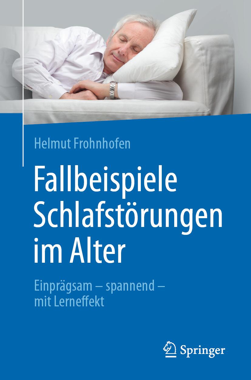 Buchcover: Fallbeispiele Schlafstörungen im Alter