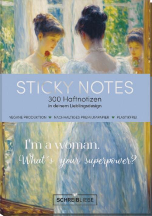 Buchcover: Sticky Notes-Woman
