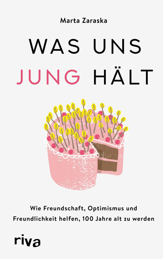 Buchcover: Was uns jung hält
