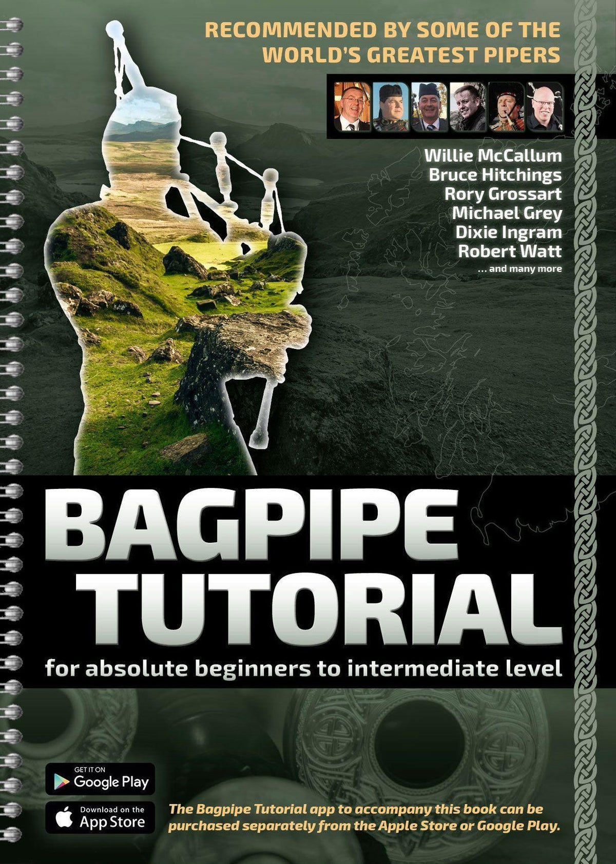Buchcover: Bagpipe Tutorial - incl. app cooperation