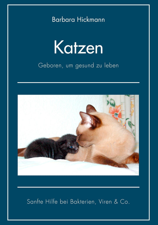 Buchcover: Katzen - geboren, um gesund zu leben