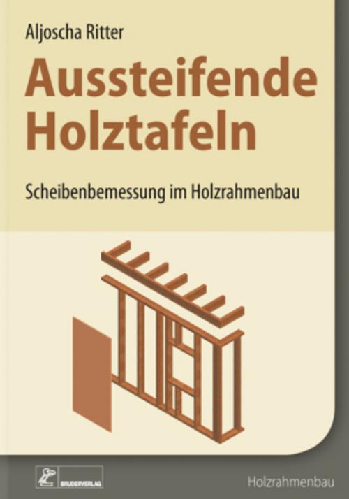 Buchcover: Aussteifende Holztafeln