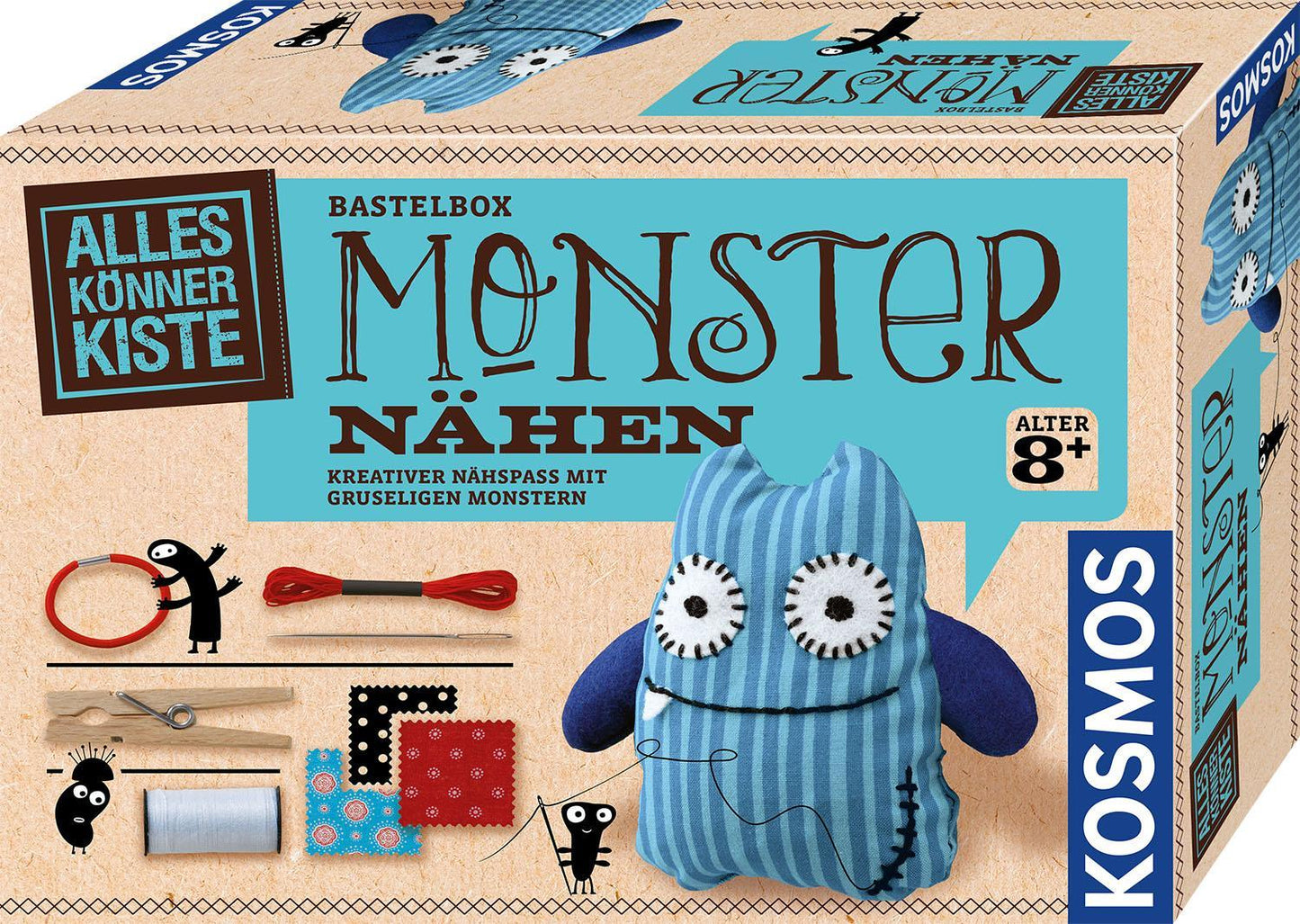 Bastelbox - Monster nähen
