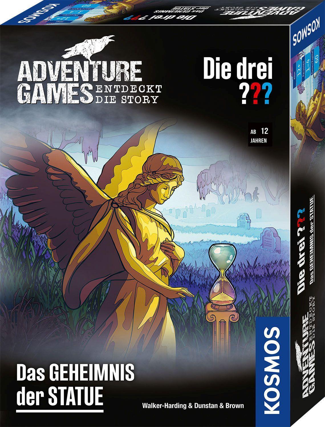 Buchcover: Adventure Games - Die drei ???: Das Geheimnis der Statue