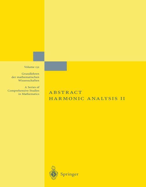 Buchcover: Abstract Harmonic Analysis