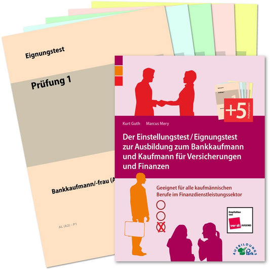 Buchcover: Der Einstellungstest / Eignungstest zur Ausbildung zum Bankkaufmann und Kaufmann für Versicherungen und Finanzen